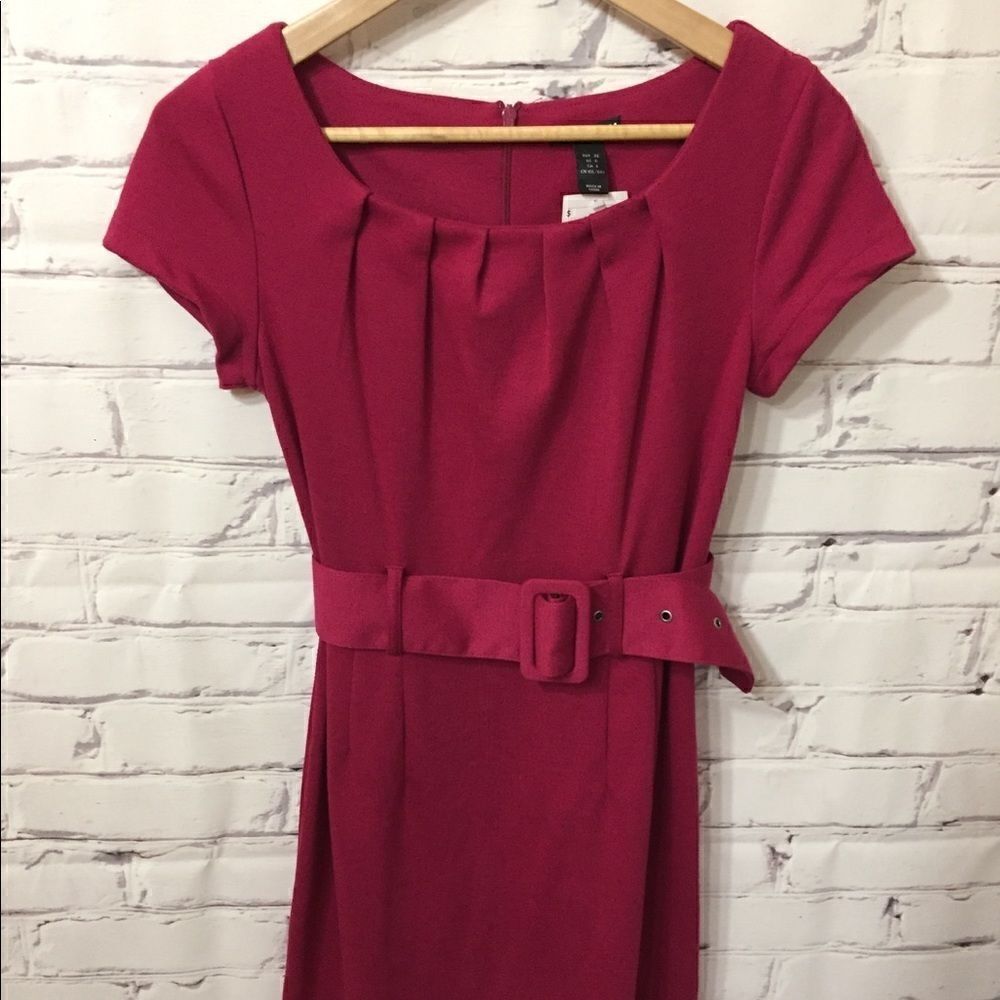 H&M size 6 magenta dress - BNWT!